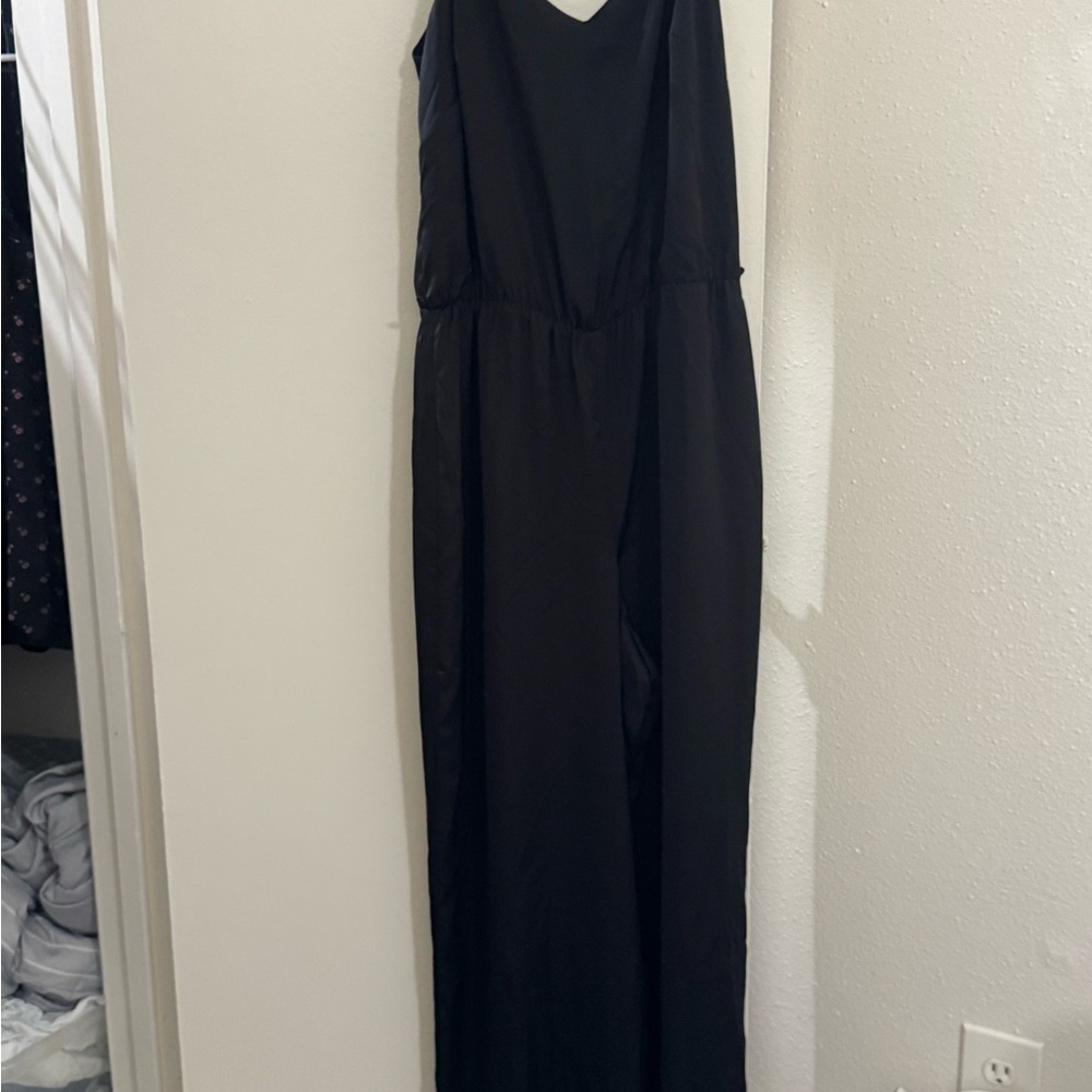 Bailey 44 Black V-Neck Slip Top